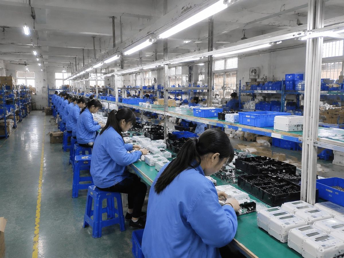 Assembly workshop production line