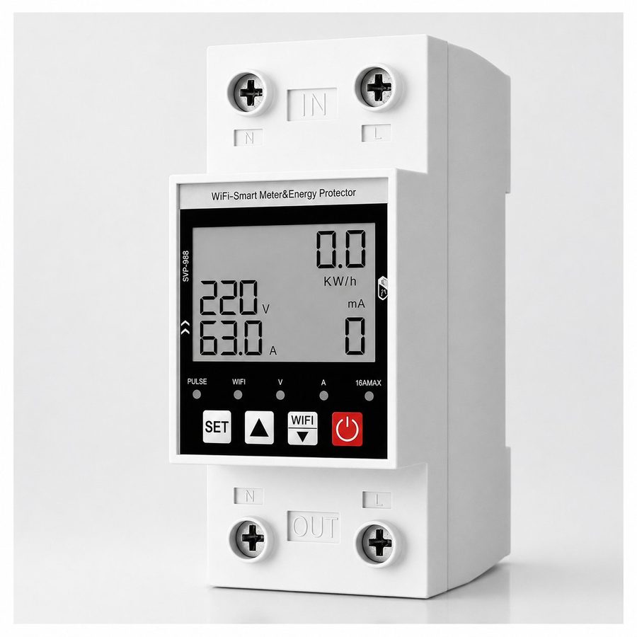 WiFi smart meter and energy protector
